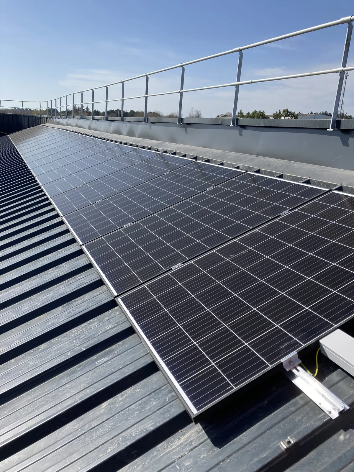 Centrale photovoltaïque en toiture